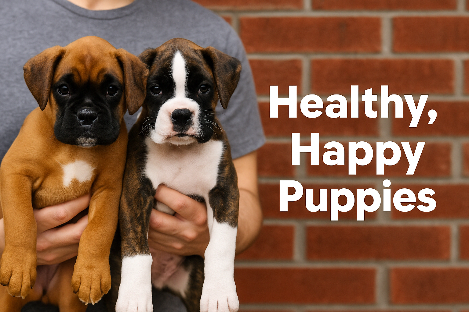 Healthy Happy Puppies